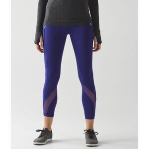 Lululemon Emperor Blue Inspire Tight II Legging Size 4
